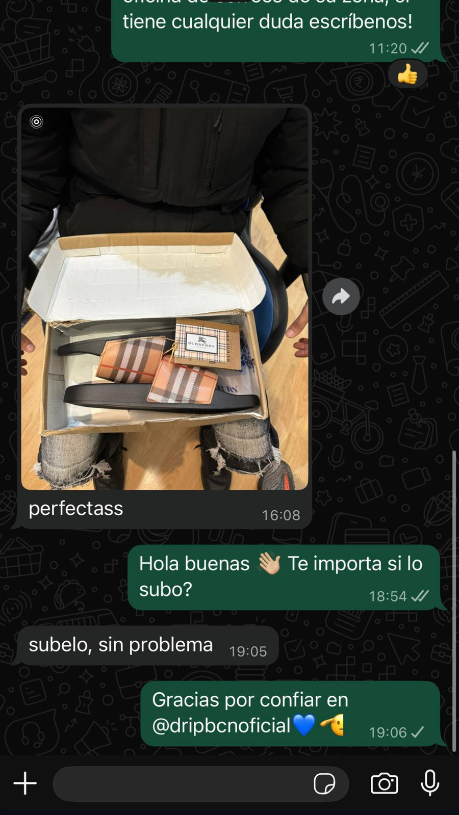 Reseña cliente