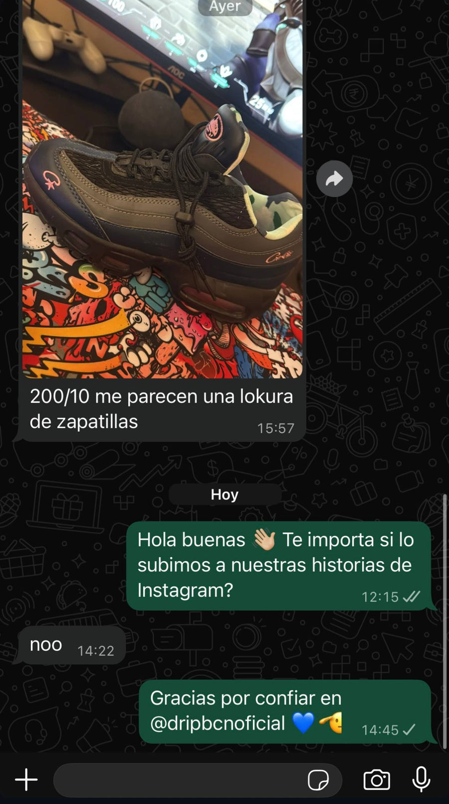 Reseña cliente