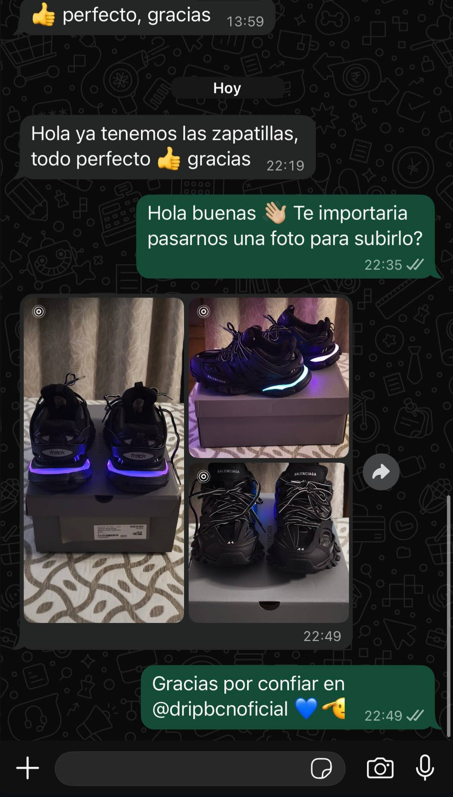 Reseña cliente