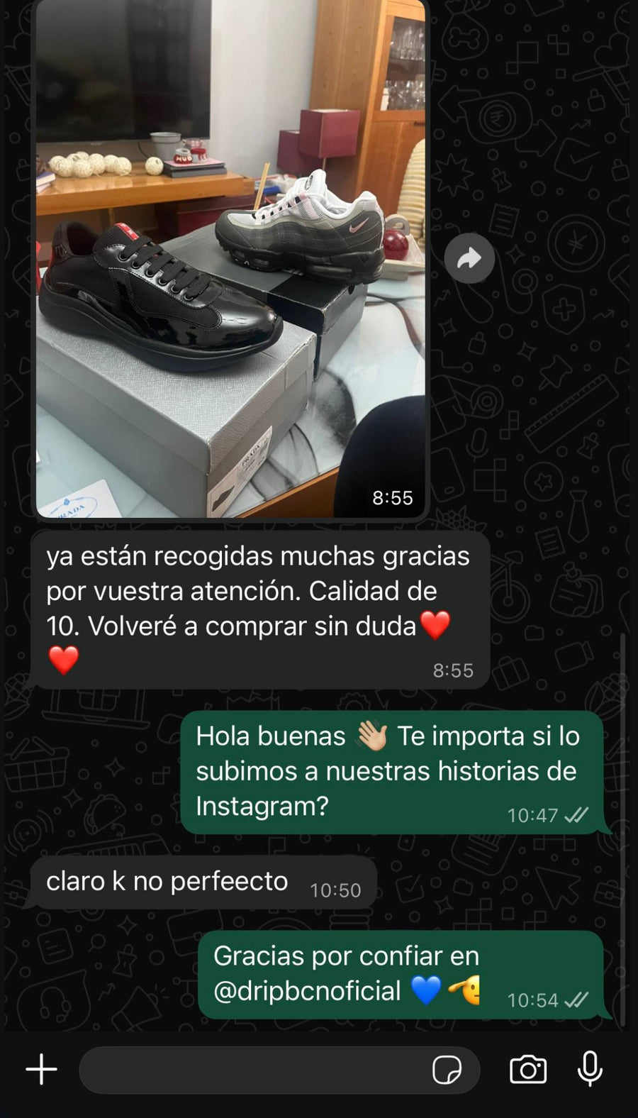 Reseña cliente