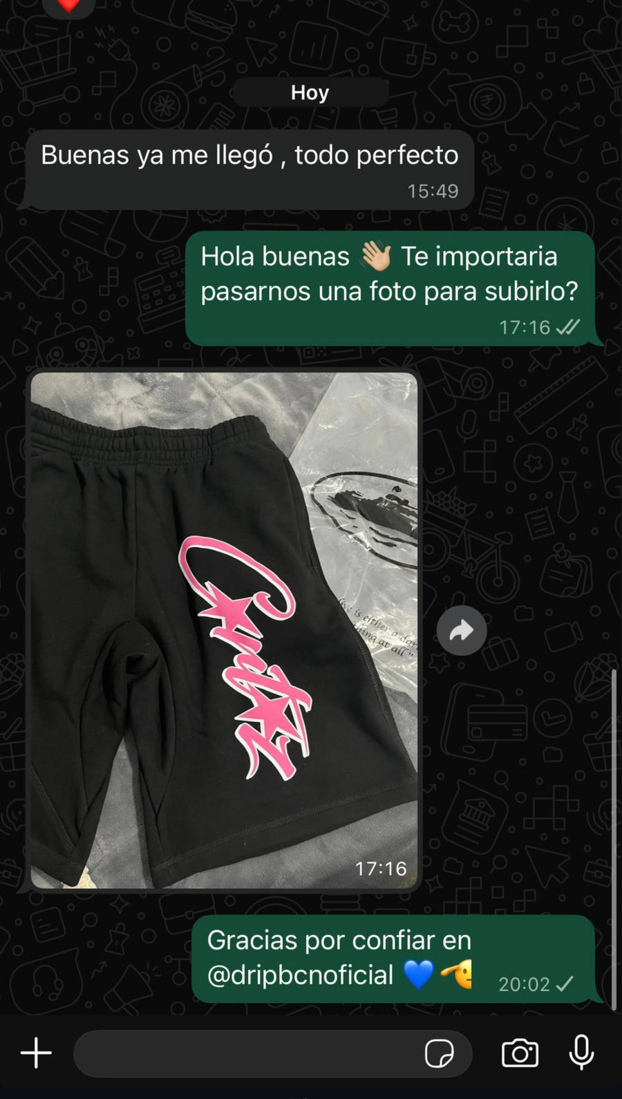 Reseña cliente