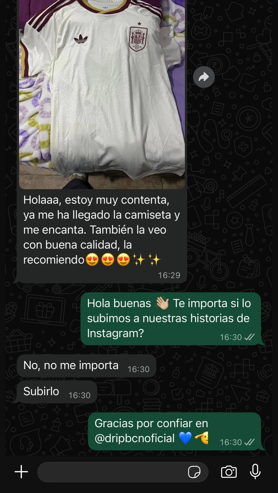 Reseña cliente